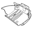Jaguar Rear Tub Assembly