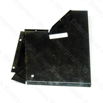 Jaguar Left Hand Alloy Stone Shield 