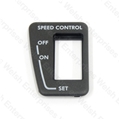 Jaguar Speed Control Bezel - Left Hand