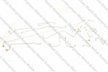 Jaguar Stainless Steel Brake Line Kit - 14 Pieces