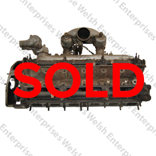 Jaguar Early Studless MK VII Cylinder Head - USED - HD5