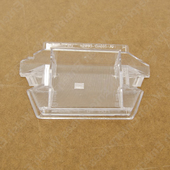 Jaguar License Plate Lamp Lens -Left Hand