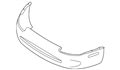 Jaguar Ft Bumper Cover XK8 From Vin