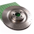 Jaguar Right Hand Front Brake Rotor - Alcon