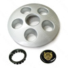Jaguar Hubcap Kit with Badge - XJ6