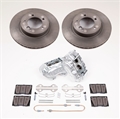 Jaguar Aluminum Front Caliper Upgrade With Vented Rotors