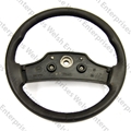 Jaguar Steering Wheel - Black- NOS