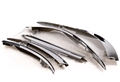 Chrome Bumper Set with Rubber Overriders for 1974 E-Type (Used)