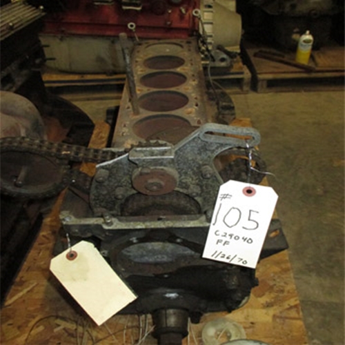 Jaguar E-Type S1 S1.5 S2 4.2 Engine - USED - #7R12xxx