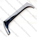Jaguar Chrome Windshield Post Right Hand