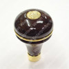 Jaguar Walnut And Gold Shift Knob