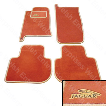 Jaguar Carpet Set 4Pc