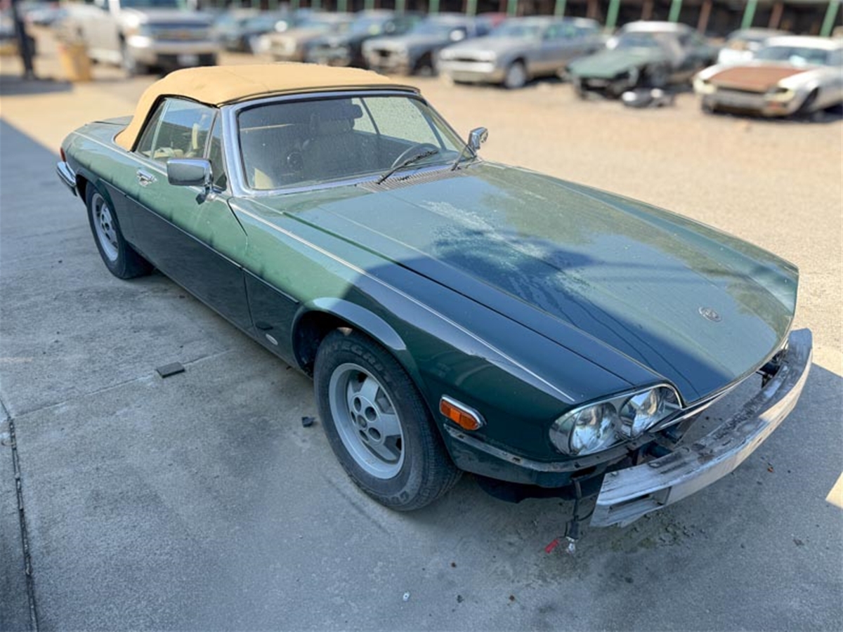 SALVAGE: 1988 XJ-S Hess & Eisenhardt Convertible C147382