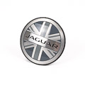 Jaguar Union Jack Wheel Badge
