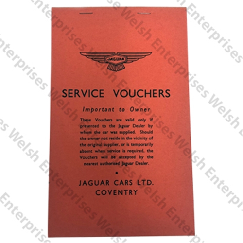 Jaguar Dealer Service Voucher