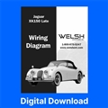 Jaguar Wiring Diagram - XK150 Late