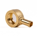 Jaguar Brass Barbed Banjo Fitting - 5/16" Bore