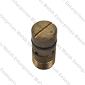 Jaguar Plug Float Bowl Brass Original