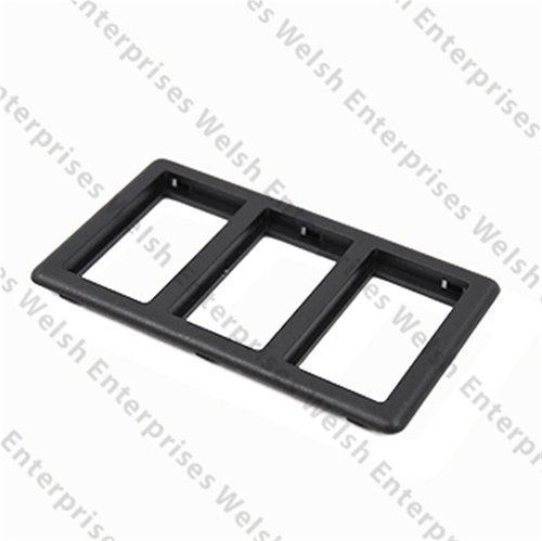Jaguar XJS Switch Bezel - 3 Hole