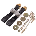Jaguar Black Seat Belt - Pair 