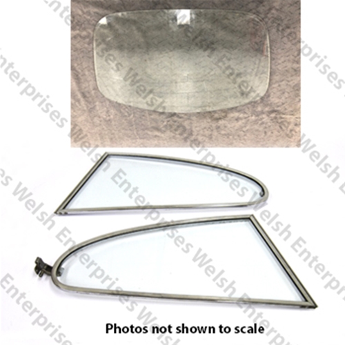 Jaguar Coupe Rear Quarter Glass and Hatch Glass - Original Triplex Glass - USED