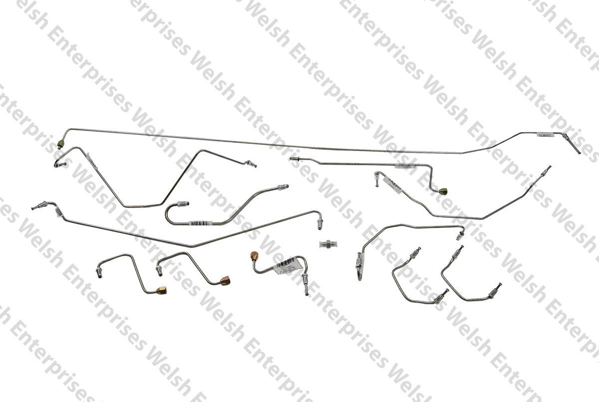 Jaguar Pre-Bent Stainless Steel Brake Line Kit