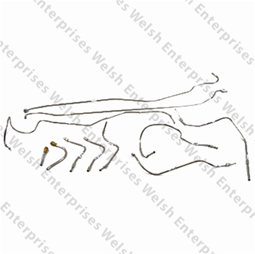 Jaguar Brake Line Kit Pre-Bent Stainless Steel