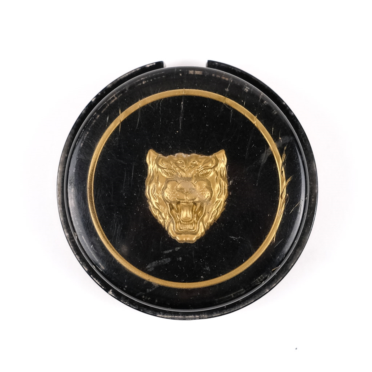 Jaguar Push Horn Badge