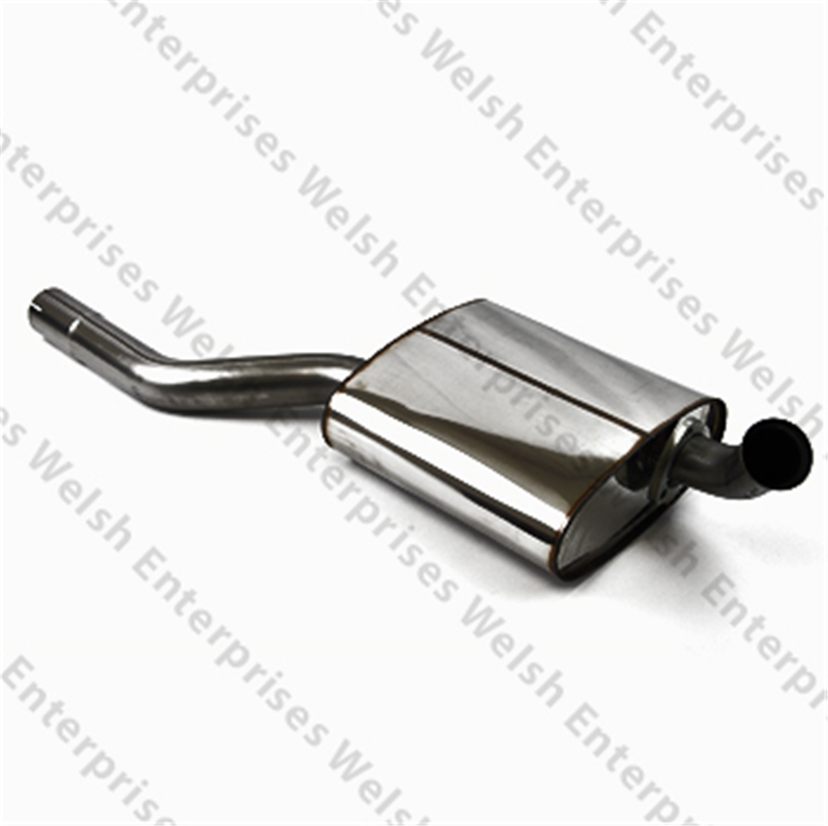 Jaguar Muffler Stainless Right Hand Front