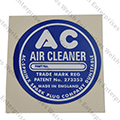 Jaguar Air Filter Decal