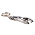 Jaguar Leaping Cat Keychain
