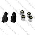 Jaguar Tire Valve Caps Theft Deter