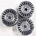 Wheel Alloy Silver 20 spoke, 16x7,Bolt 5-4.75, Set of 3, Used