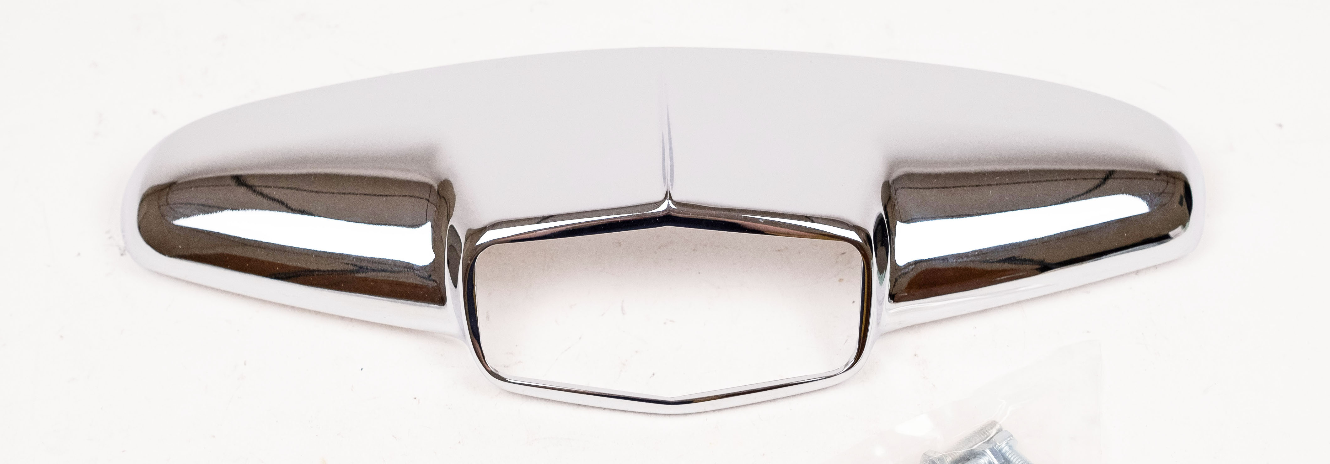 Jaguar Chrome License Lamp Housing MK2