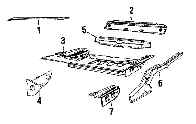 Panel Chassis Repair Right Hand 12135