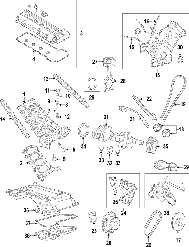 Jaguar Piston, Discontinued (Limited Supply) AJ811215OEM