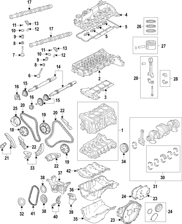 Valve-Inlet (Jaguar OEM) AJ813299OEM