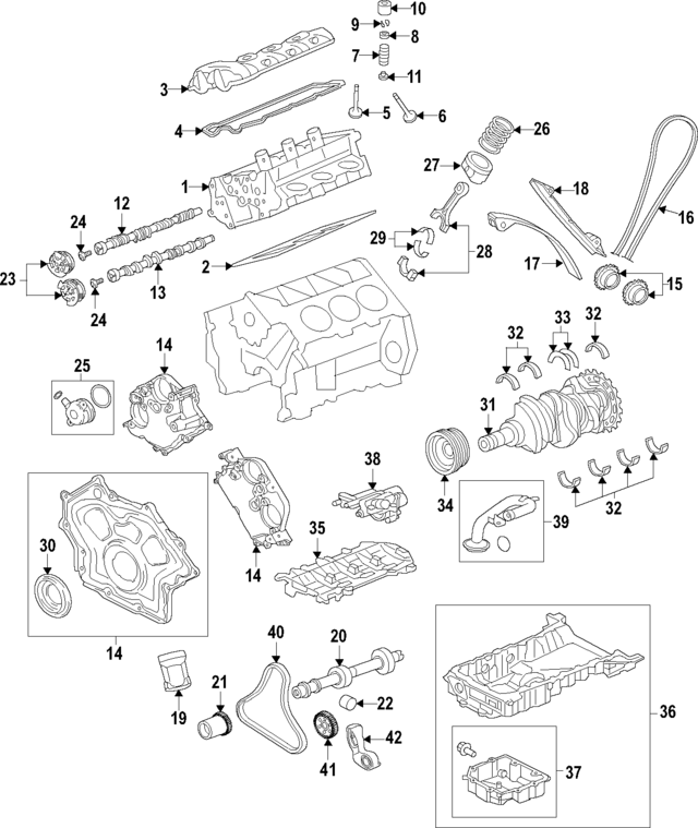 Shaft-Auxiliary (Jaguar OEM) AJ813711OEM