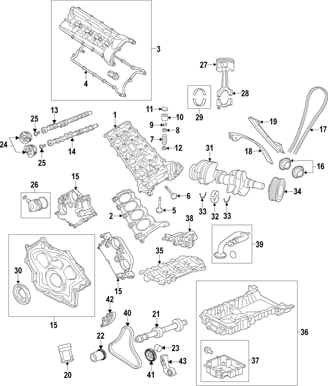 Head-Cylinder (Jaguar OEM) AJ813766OEM