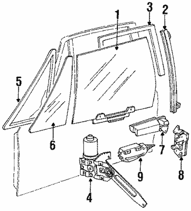 Lock Door Actuator XJS BCC7685