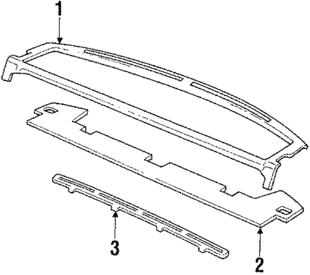Ashtray Center Consol XJ6 69> BEC19018U