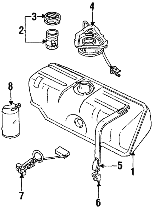 Box Fuel Fill XJ40 91>93 BEC7531