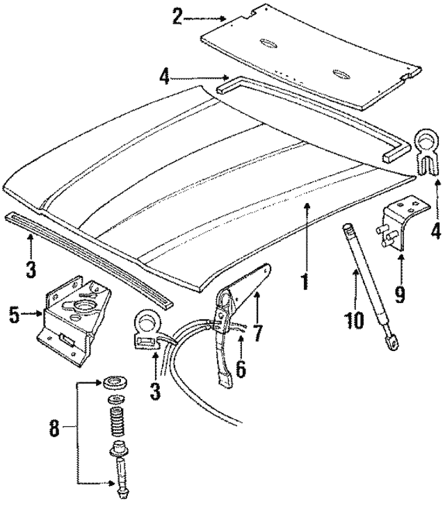 Hood Insulation - Discontinued BEC8375