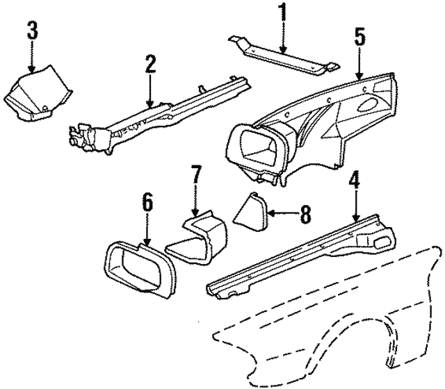 Member-Side - Discontinued (Jaguar OEM) BHC1934OEM