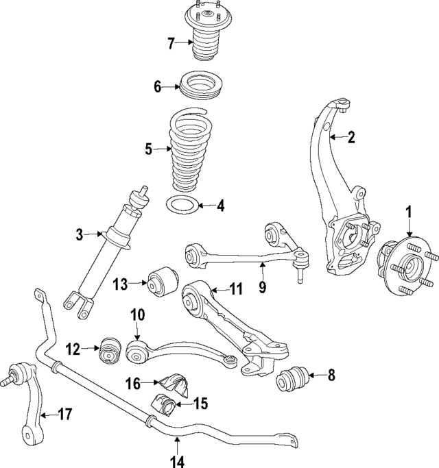 Link-Vertical (Jaguar OEM) C2D22625OEM