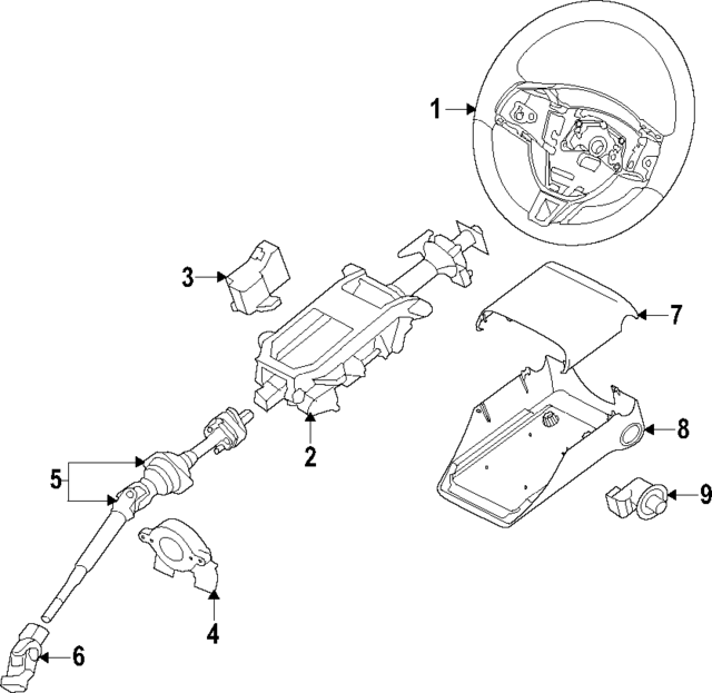Wheel-Steering (Jaguar OEM) C2P14942RGBOEM