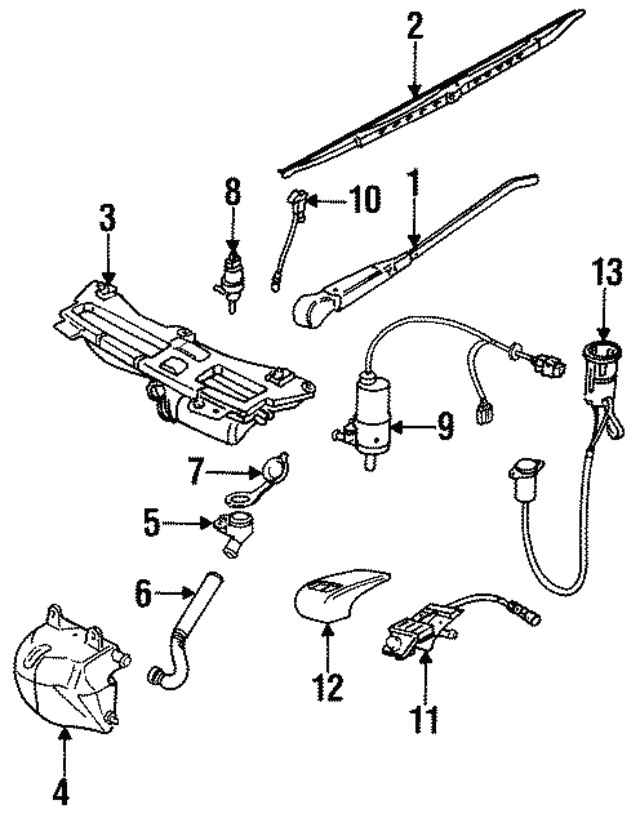 Jaguar Arm-Wiper - Discontinued DAC11039OEM