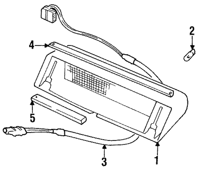 Lamp-High Mount DBC11653AFROEM