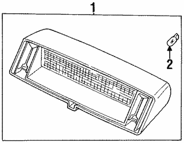 Lamp-High Mount - Discontinued DBC11653AGDOEM
