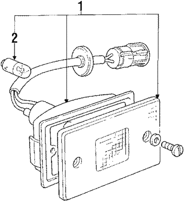 Lamp - Discontinued (Jaguar OEM) DBC11665OEM